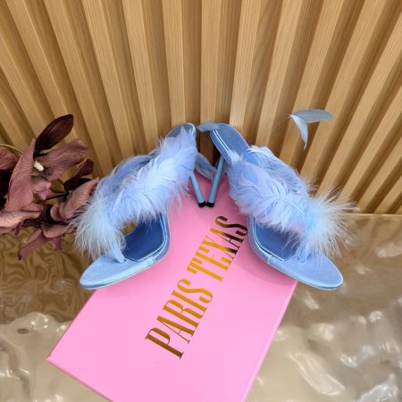 Paris Texas🪶 New Feather-Print Flip-Flops - Image 6