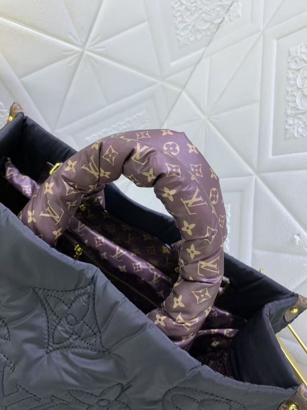 LV Econyl Monogram Pillow OnTheGo Tote Bag Mirror Version