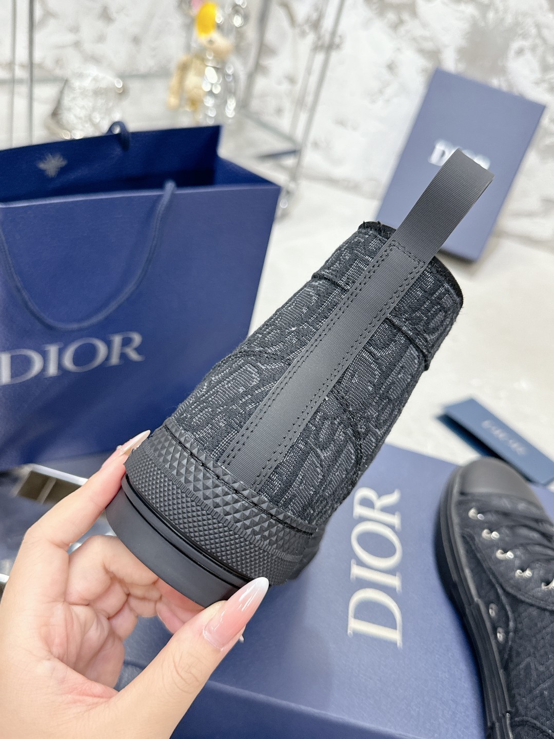 Dior B23 All Black Shoes - Image 2