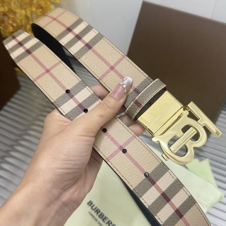 Burberry Reversible Check TB Belt 35MM Top Quality - Image 2