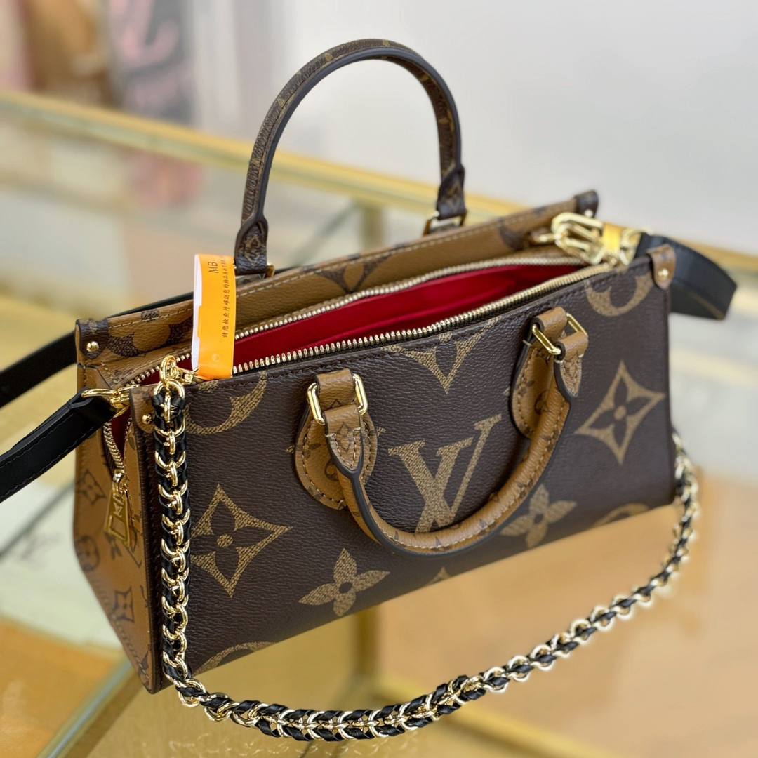 LV On the Go East West Chain Handbag - Image 5
