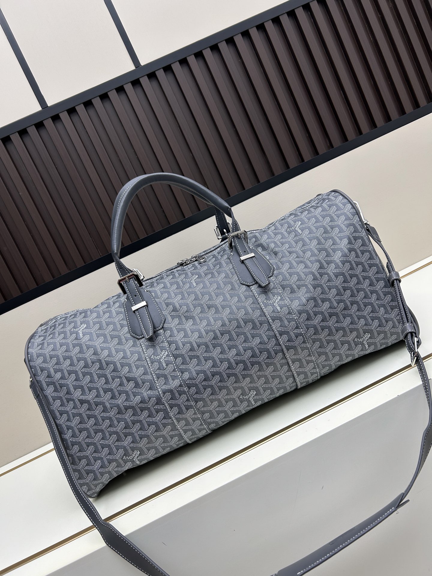 Goyard Boston 50 Travel Bag - Image 2