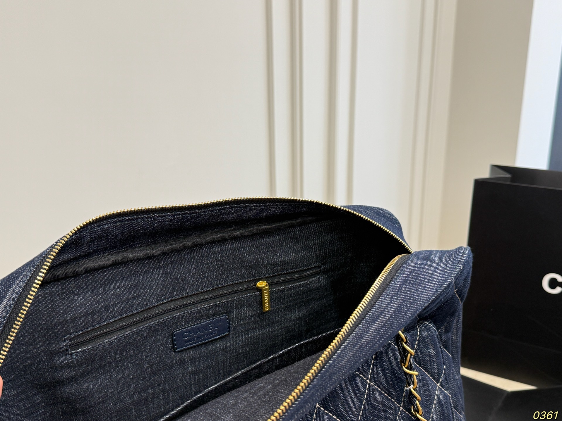 Chanel Denim Bag - Image 9