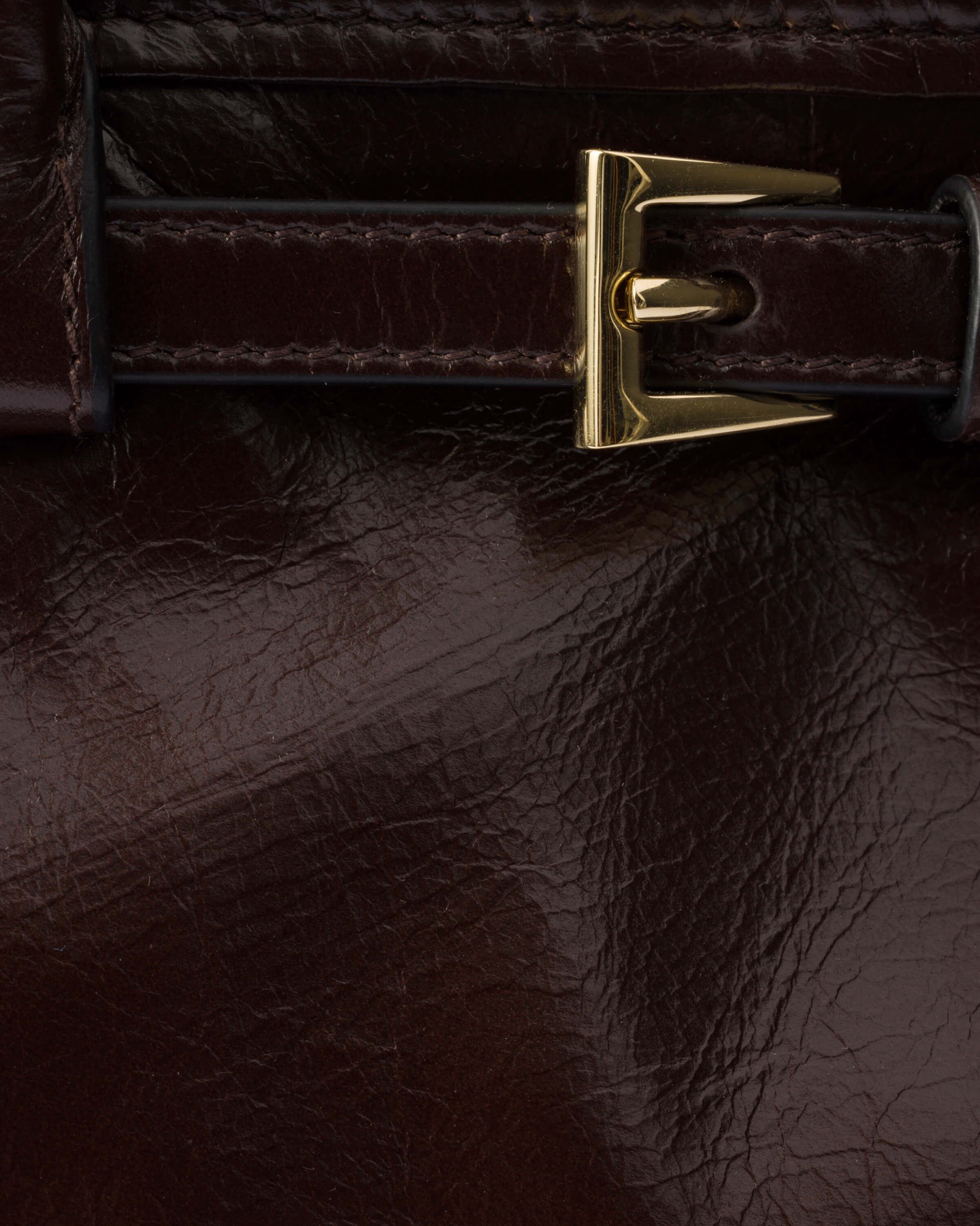 Prada Tote Bag Brown Soft-Lux Handbag Top Quality - Image 6