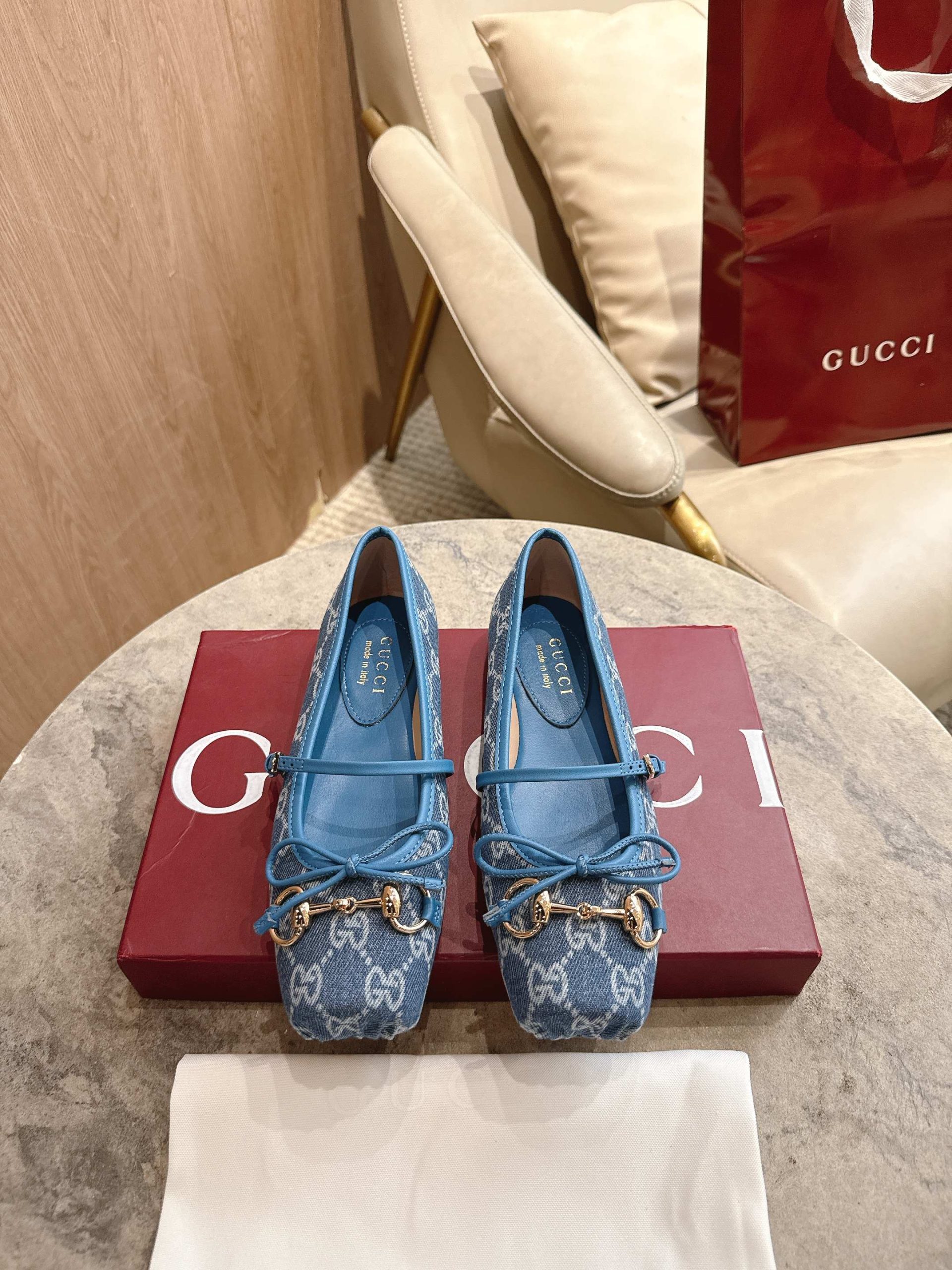 Gucci Horsebit Ballet Flat - Image 5