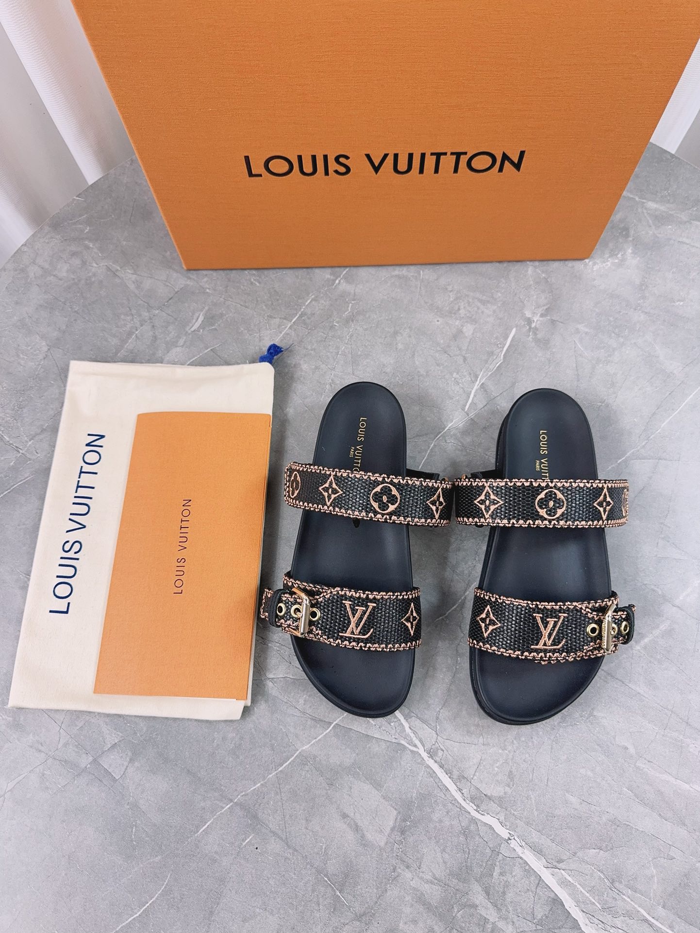 LV Bom Dia Flat Comfort Mule - Image 6