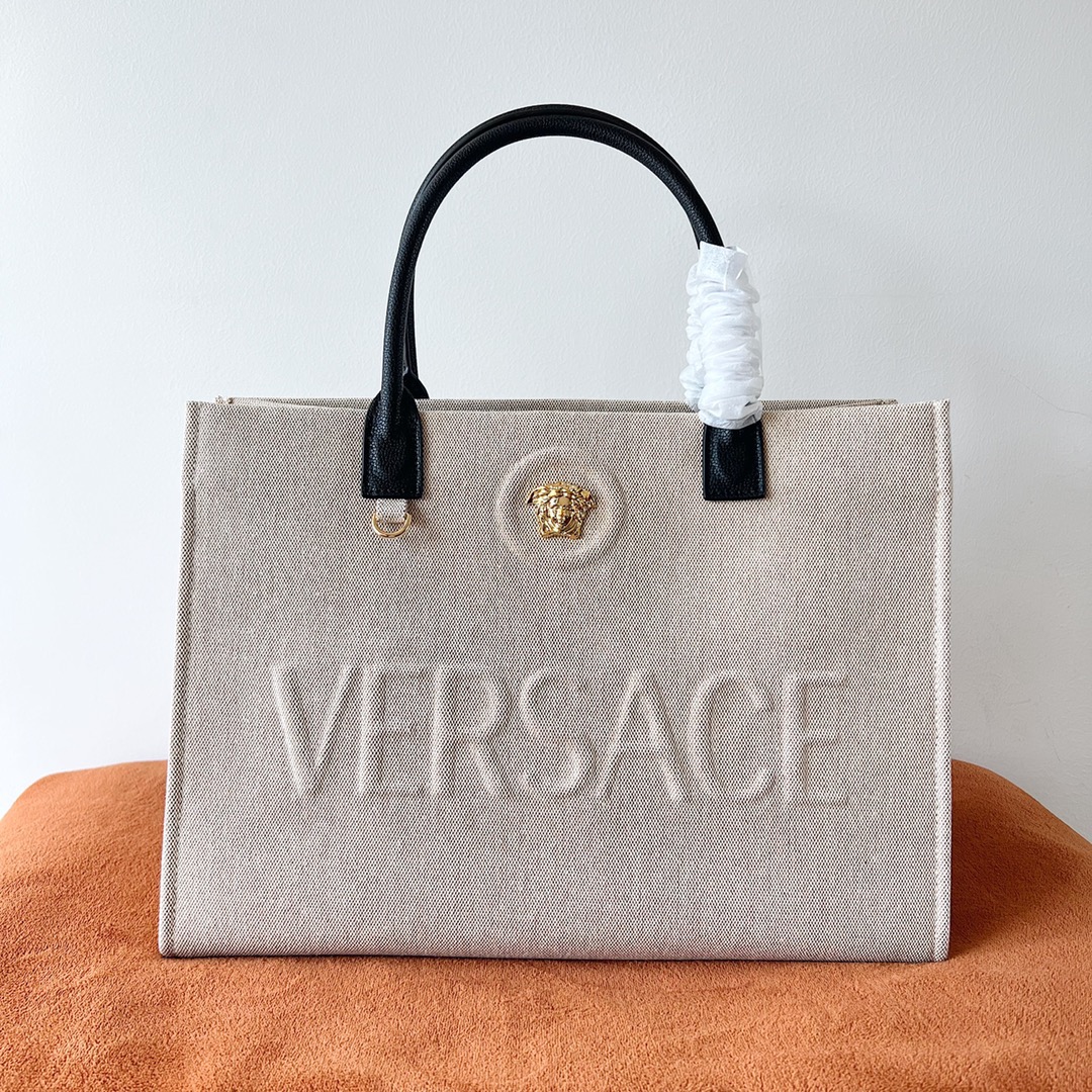 Versace Canvas Tote Bag - Image 2