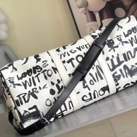 LV Keepall Bandoulière 50 Travel Bag - Image 3