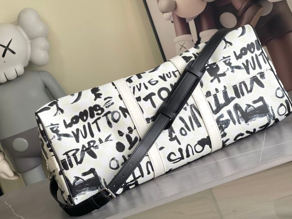 LV Keepall Bandoulière 50 Travel Bag