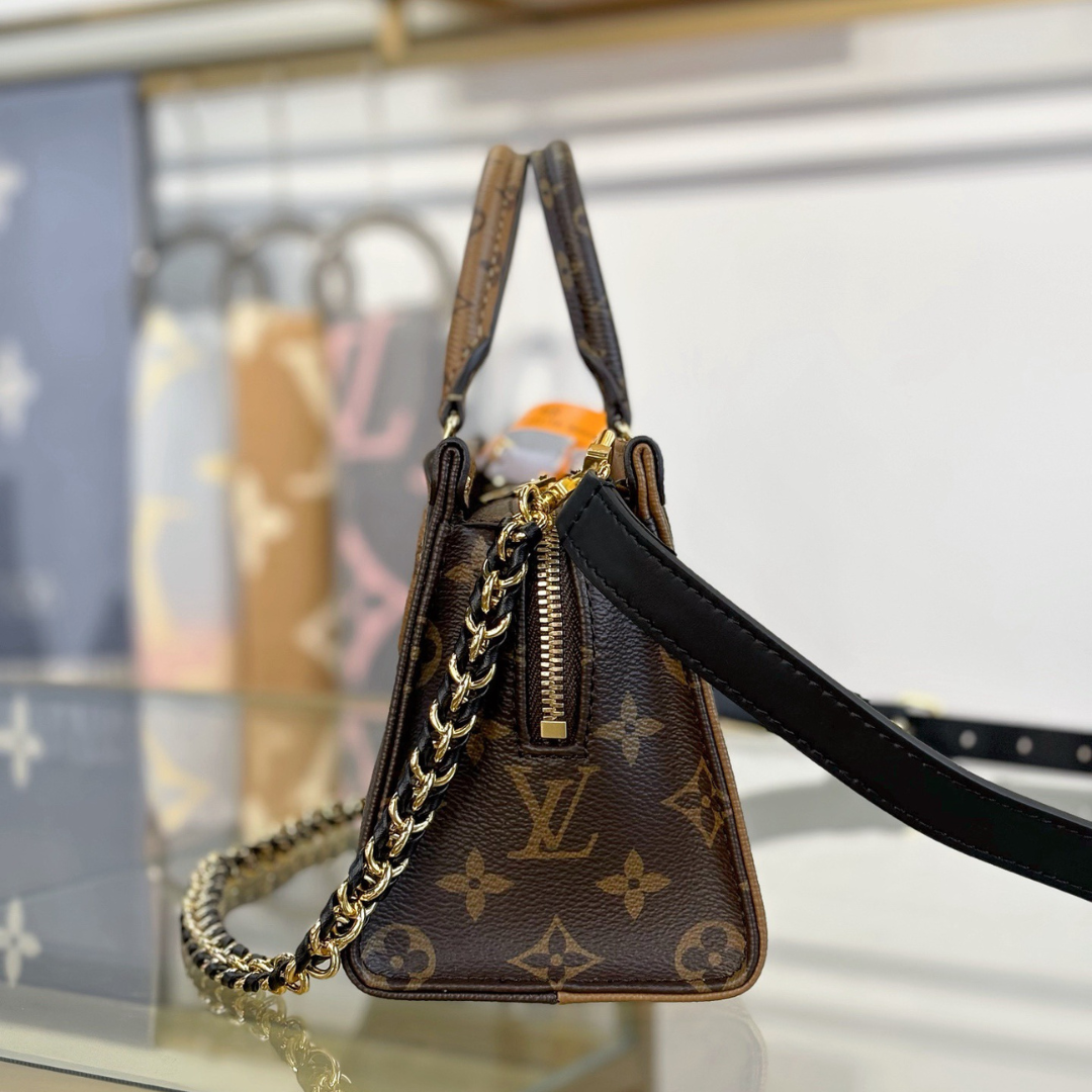LV On the Go East West Chain Handbag - Image 7
