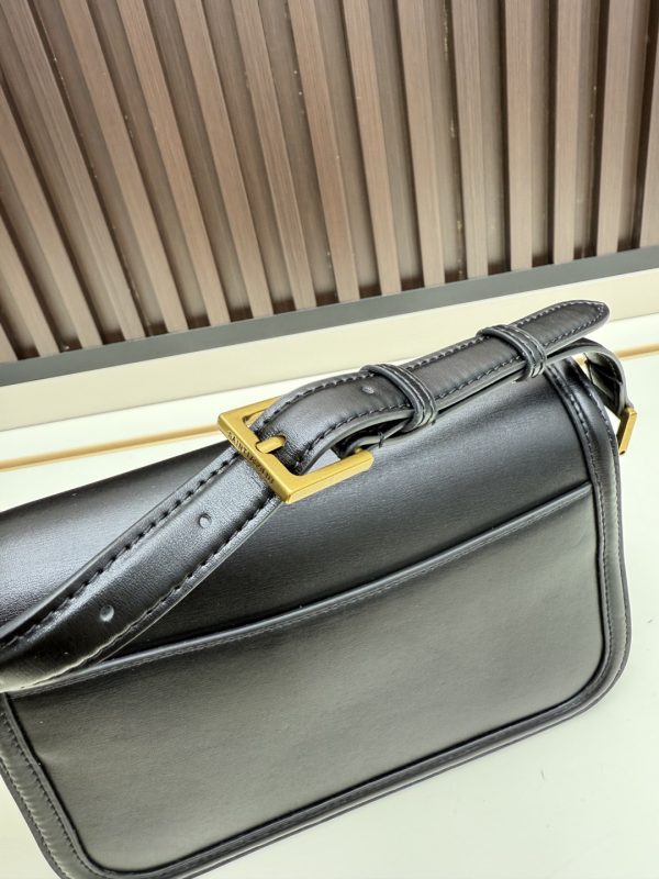 YSL Caviar Black Quilted Handbag