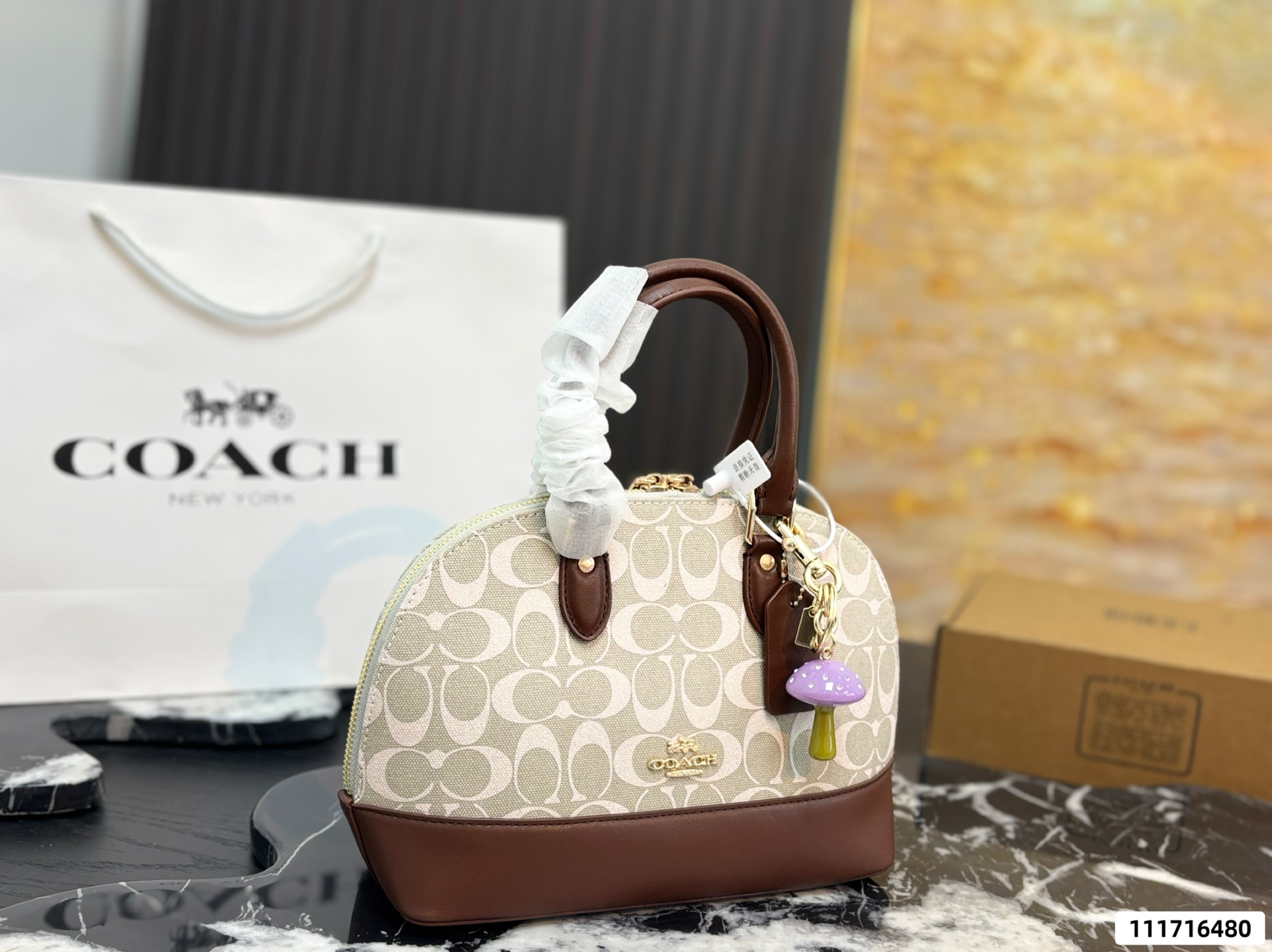 Coach Sabrina Shell Bag - Image 5