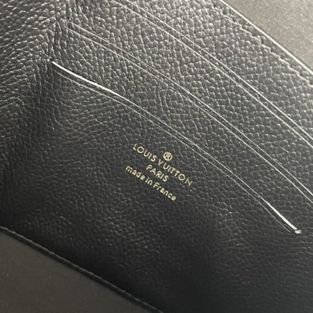 LV Daily Pouch Monogram Empreinte Pochette Mélanie MM Black - Image 10