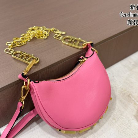 Fendi Mini Half Moon Bag - Image 6