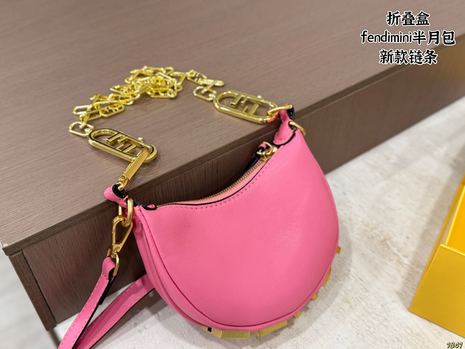 Fendi Mini Half Moon Bag - Image 6