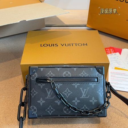 LV Mini Soft Trunk Monogram Eclipse Bag - Image 6