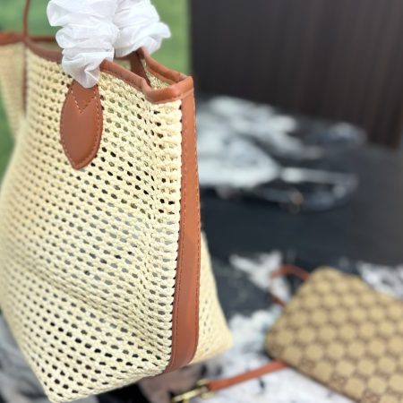 Gucci Straw Bag - Image 7