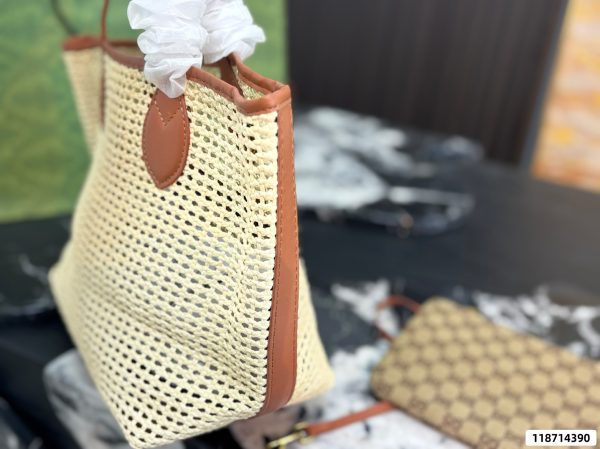 Gucci Straw Bag
