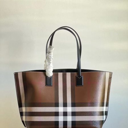 Burberry Medium Check Tote - Image 2