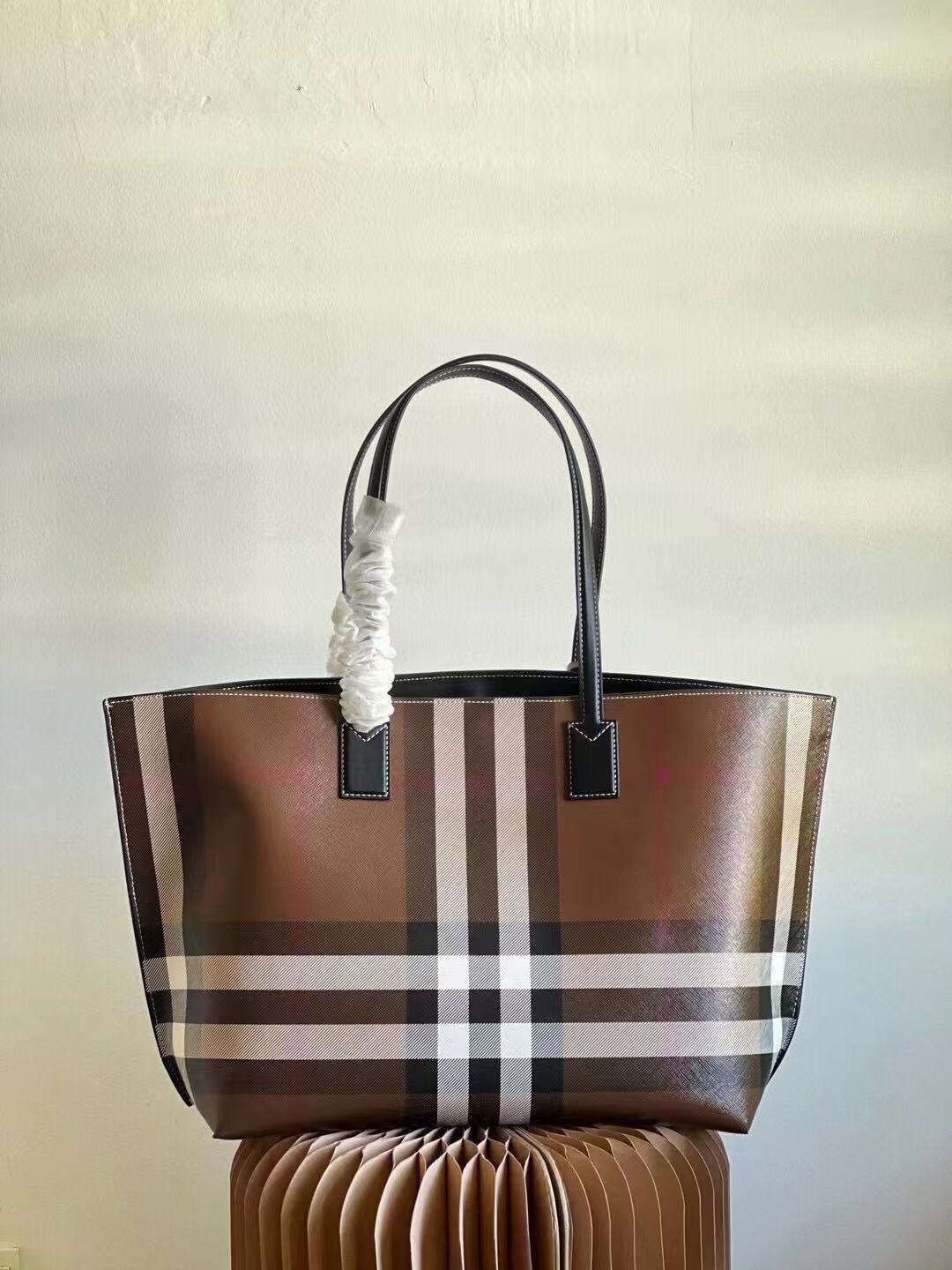Burberry Medium Check Tote - Image 2