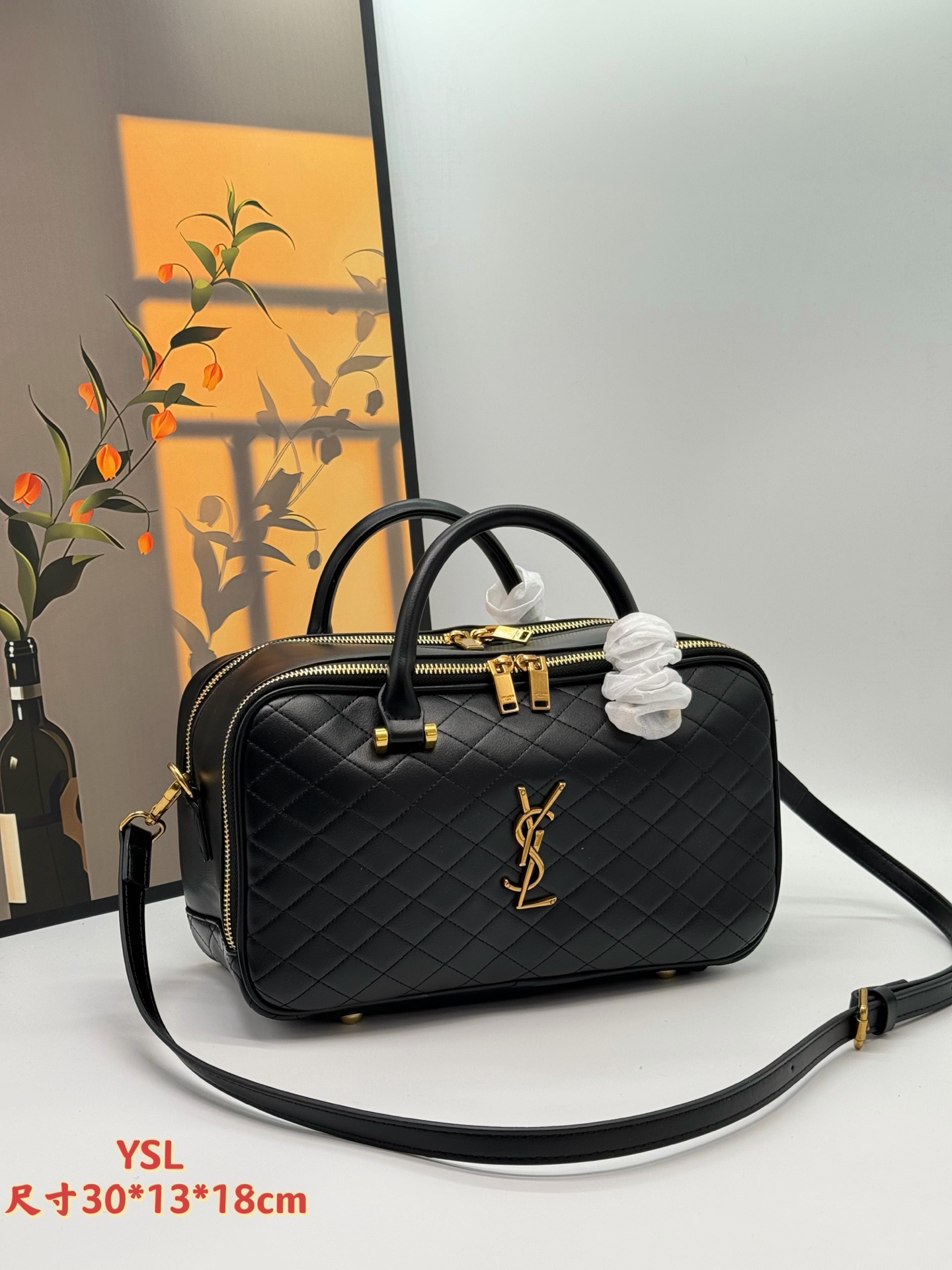 YSL Bowling Bag - Image 1