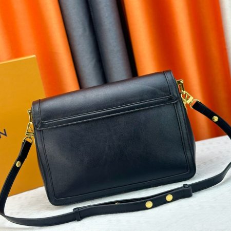 LV Smooth Dauphine MM Black Bag - Image 2