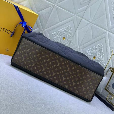 LV Econyl Monogram Pillow OnTheGo Tote Bag Mirror Version - Image 6