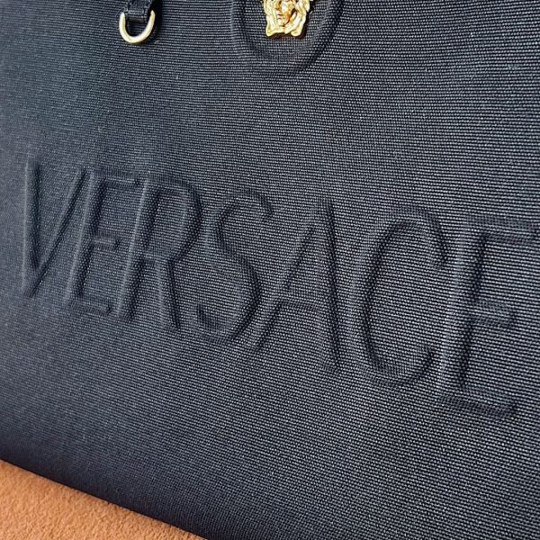 Versace Canvas Tote Bag