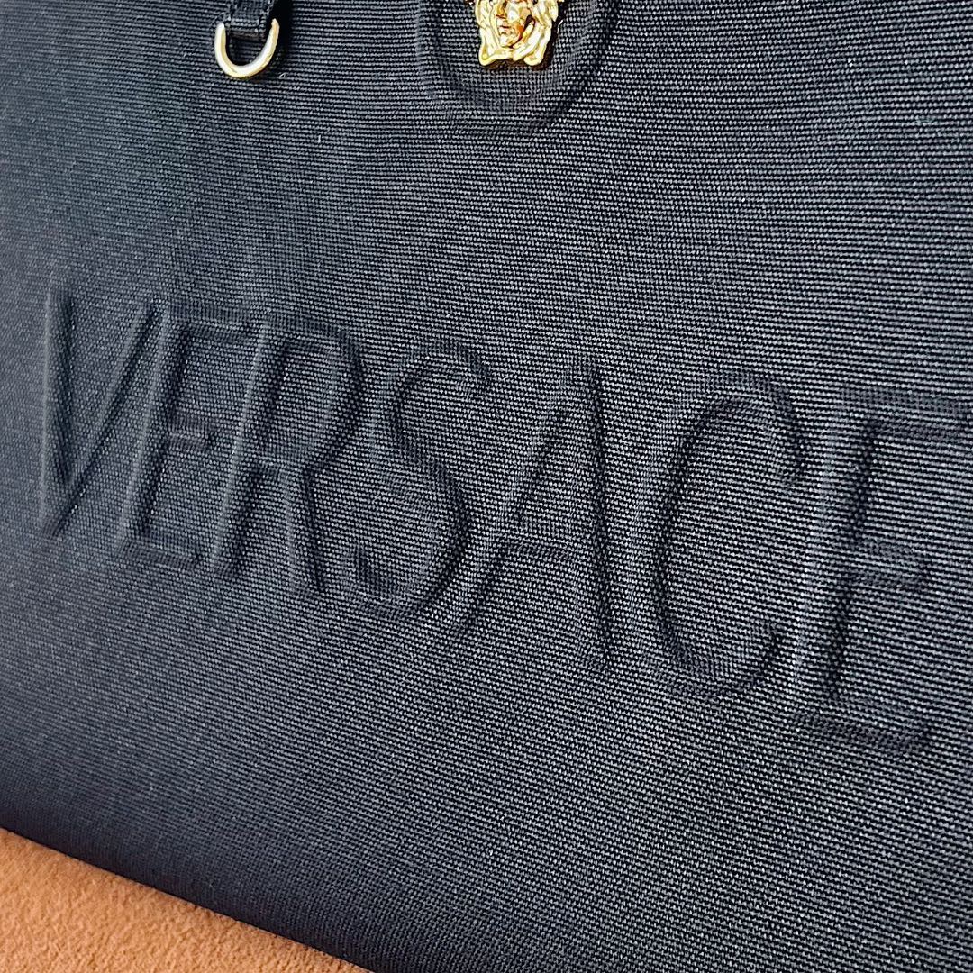 Versace Canvas Tote Bag - Image 9