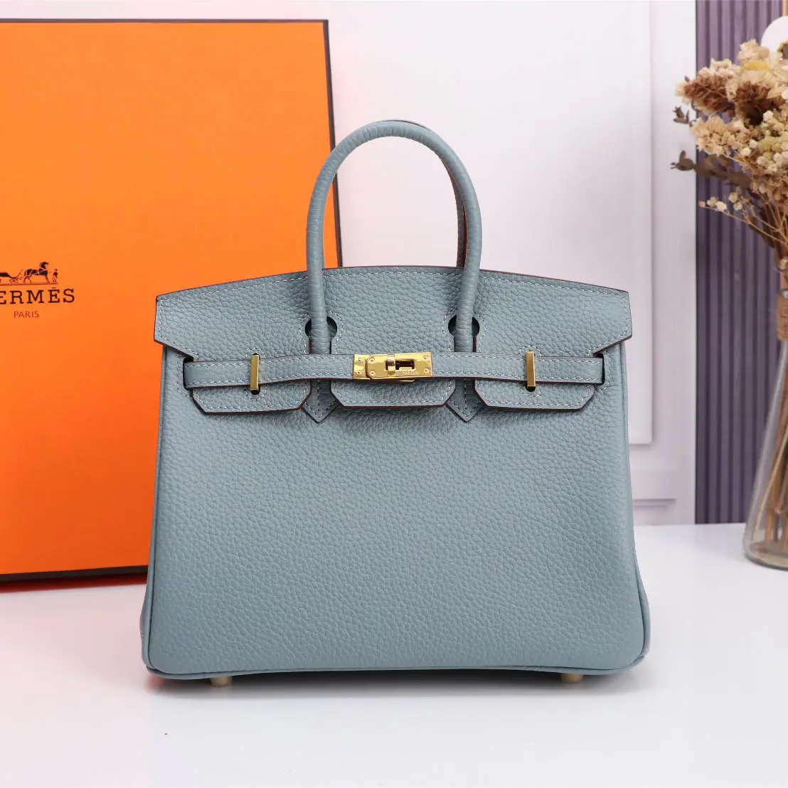 Hermes Birkin Tote Bag Handbag Shoulder Bag - Image 8
