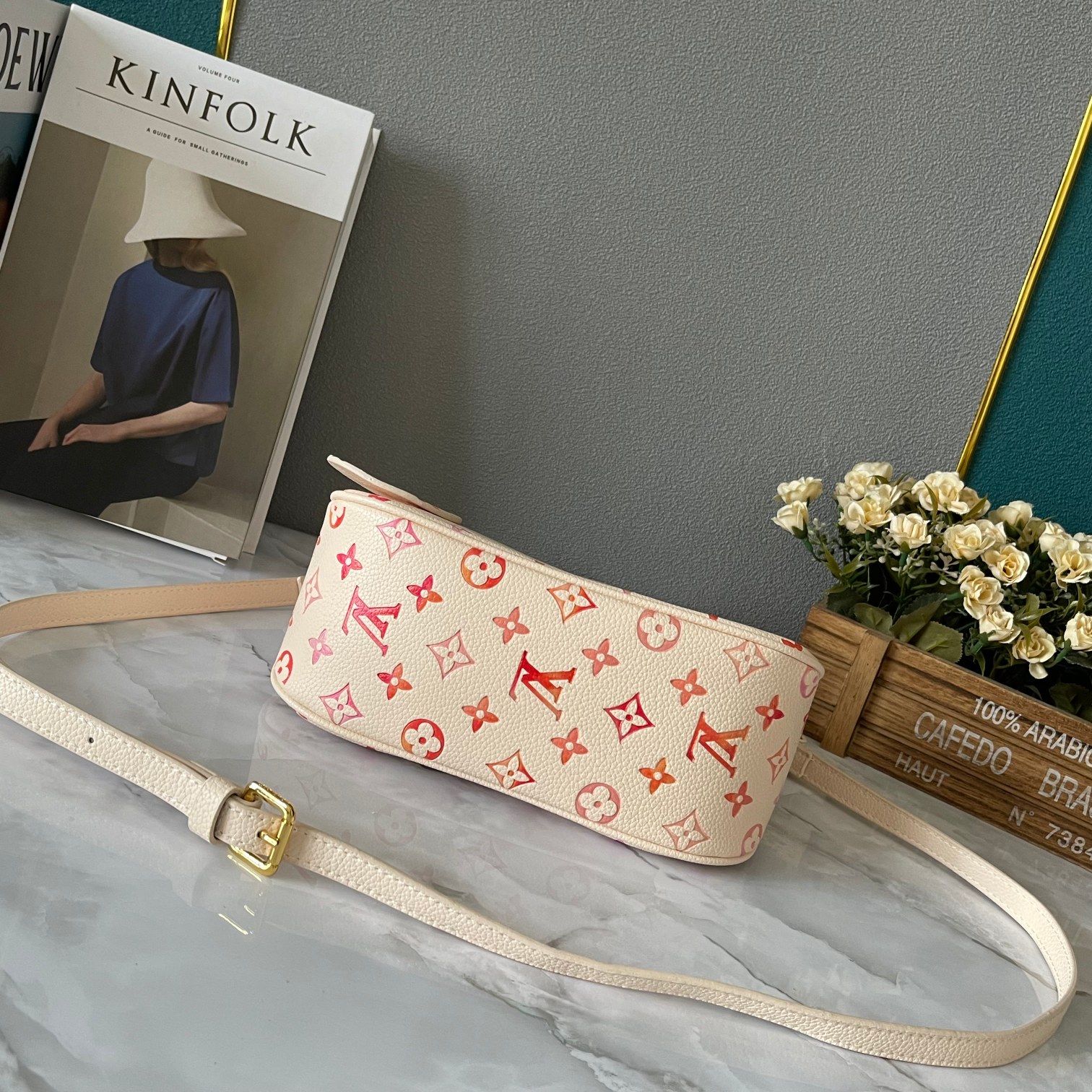 LV Bagatelle Monogram Empreinte Bag - Image 5