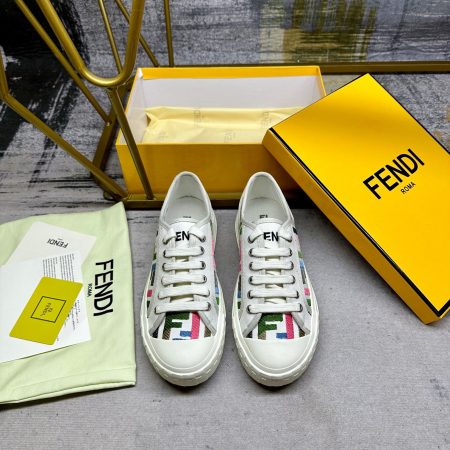 Fendi Domino Low-top Sneakers Shoes - Image 3