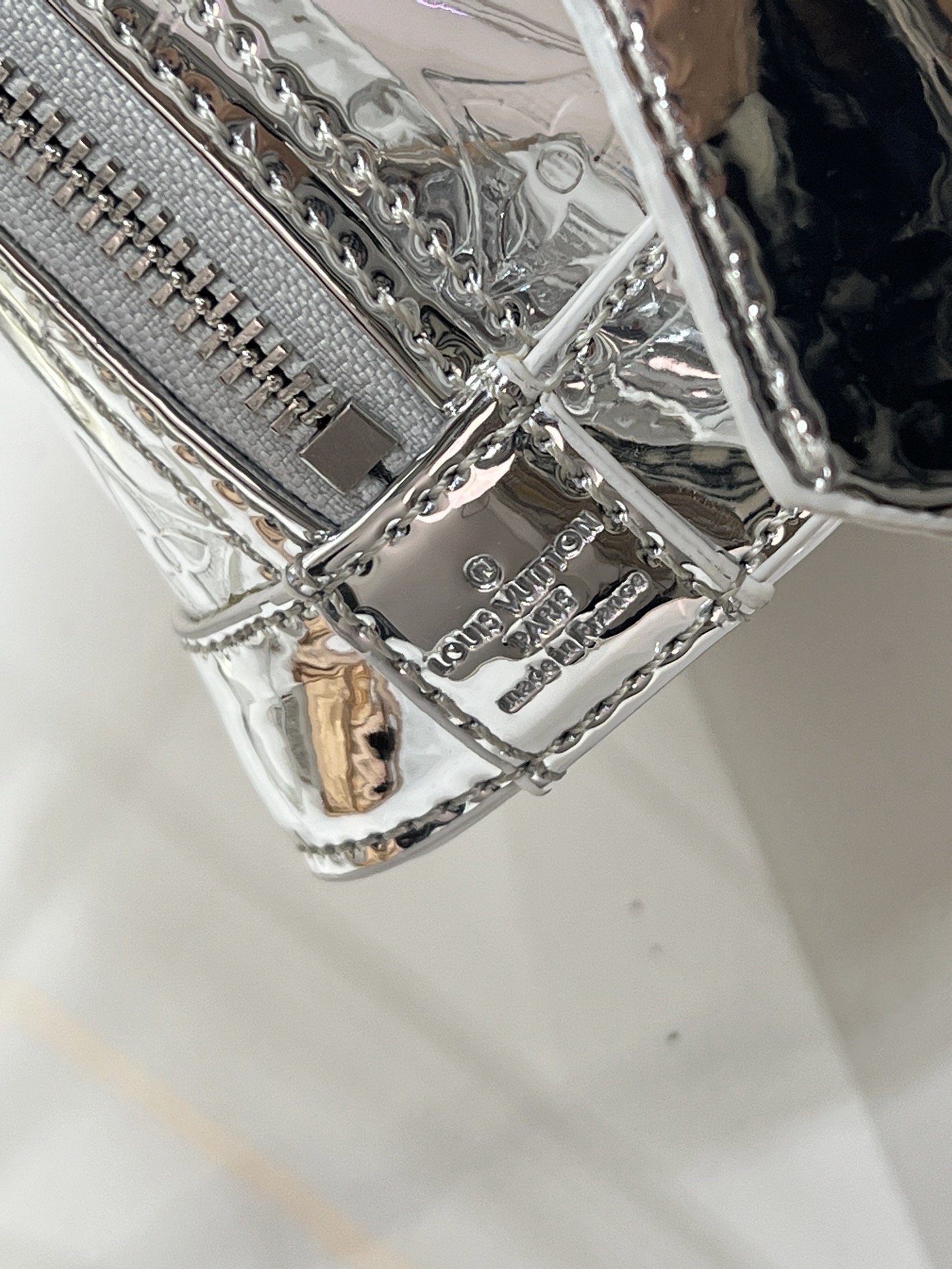 LV Monogram Miroir Alma BB Silver - Image 6