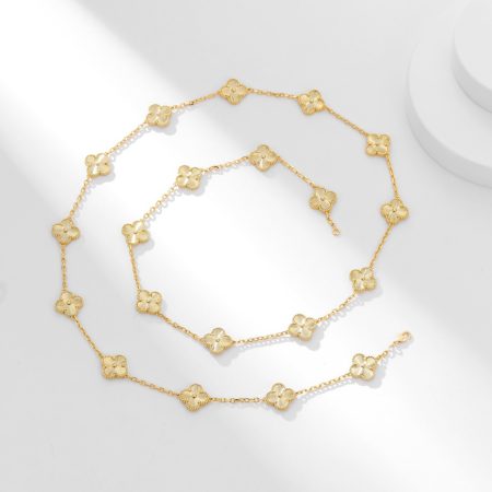 Van Cleef&Arpels VCA Vintage Alhambra long necklace, 20 motifs - Image 2
