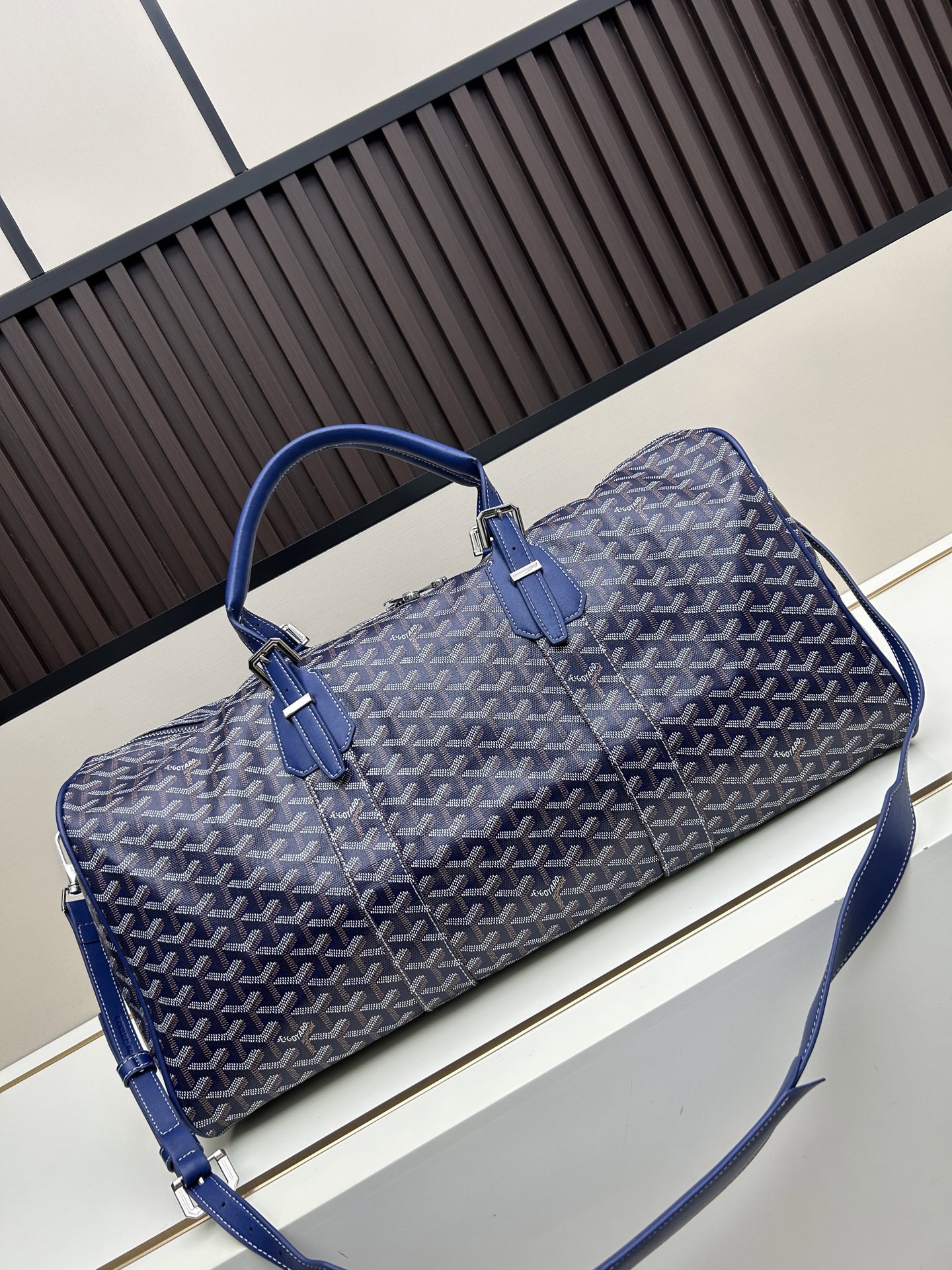 Goyard Boston 50 Travel Bag - Image 5