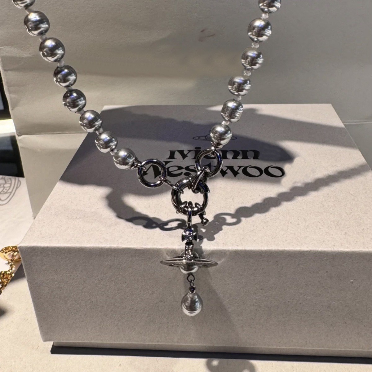 Baroque Pearl Necklace - Image 2