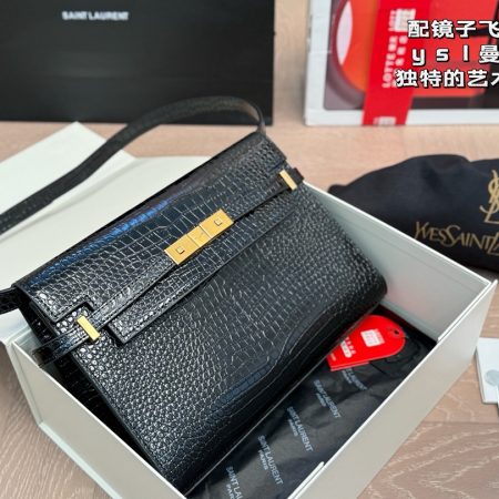 YSL Crocodile-pattern Bag - Image 2