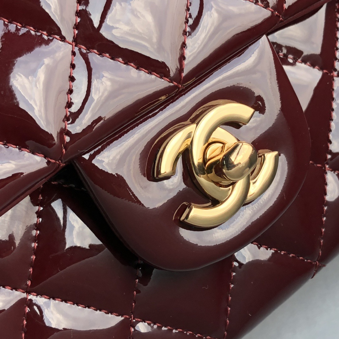 Chanel CF 25 Medium Laquered Bag 10A - Image 6