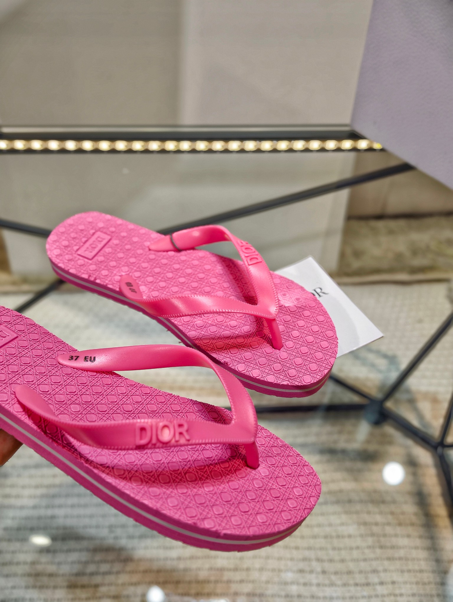 Dior SS26 Beach Flip-Flops - Image 5