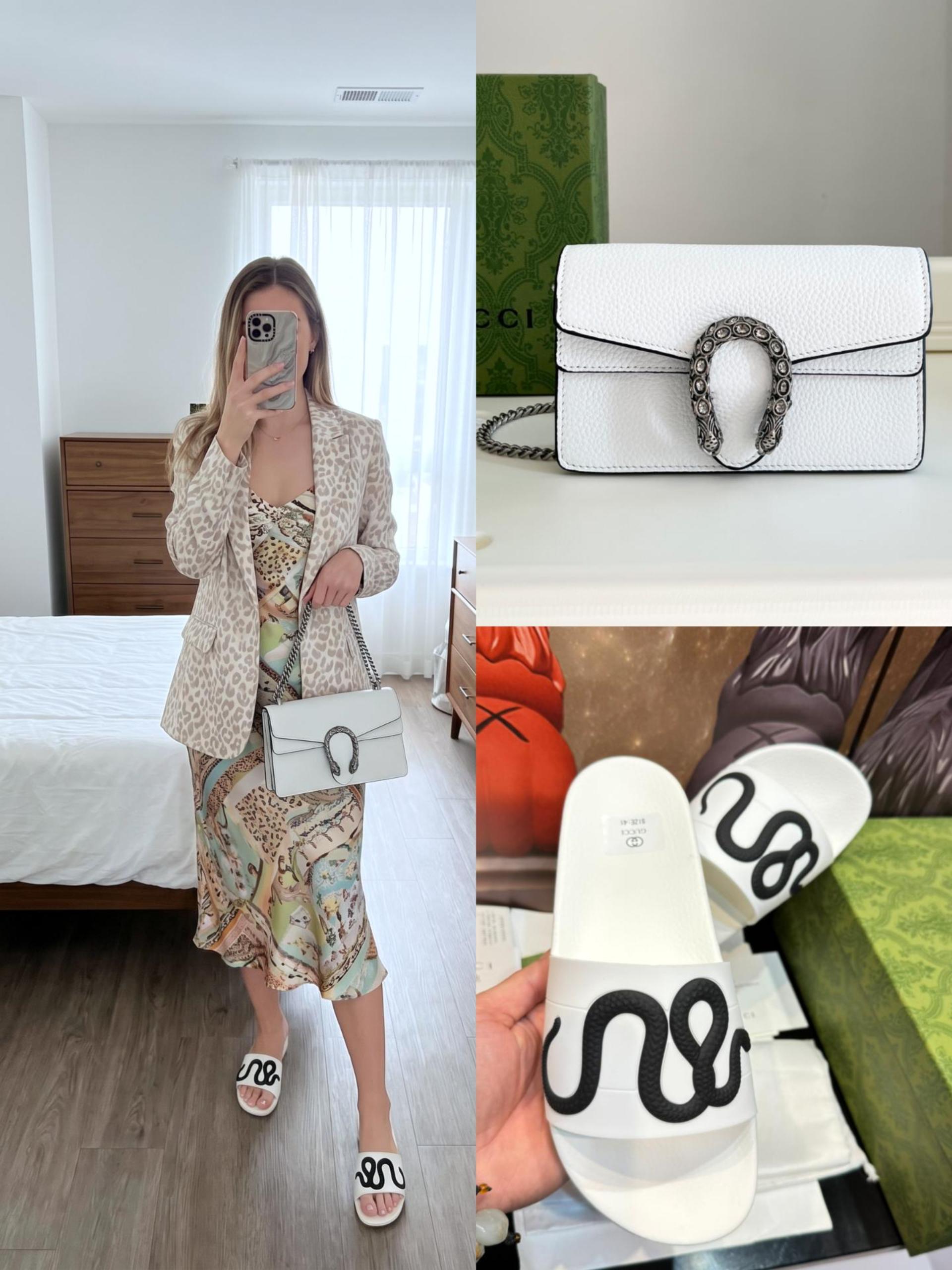 Gucci Shoes & Bag Set - Image 1