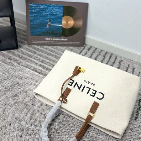 Celine Canvas Tote Bag - Image 7