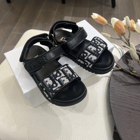 Dior Children's Velcro Sandals - Image 4