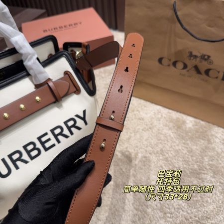 Burberry Cotton Canvas TripleStud Belt Bag - Image 9