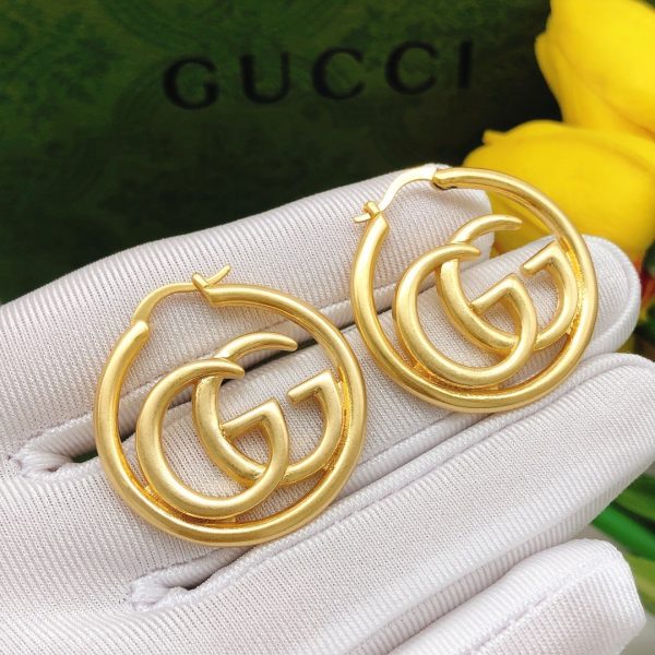 Gucci GG Marmont hoop earrings