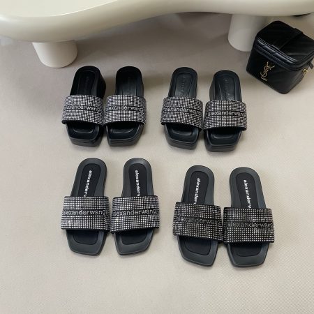 Alexander Rhinestone Slippers - Image 2