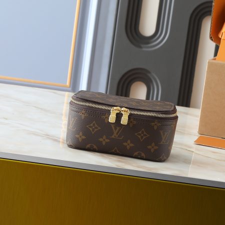 LV Monogram Storage Case Makeup Bag - Image 2