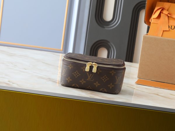 LV Monogram Storage Case Makeup Bag