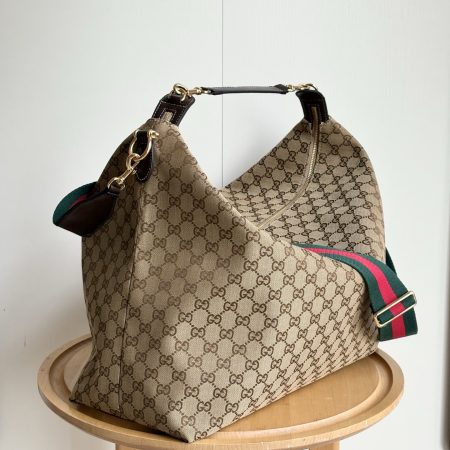 Gucci GG Canvas Brera Crossbody Bag - Image 4