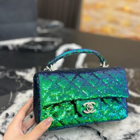 Chanel 23s Mini CF Handle Bag - Image 3