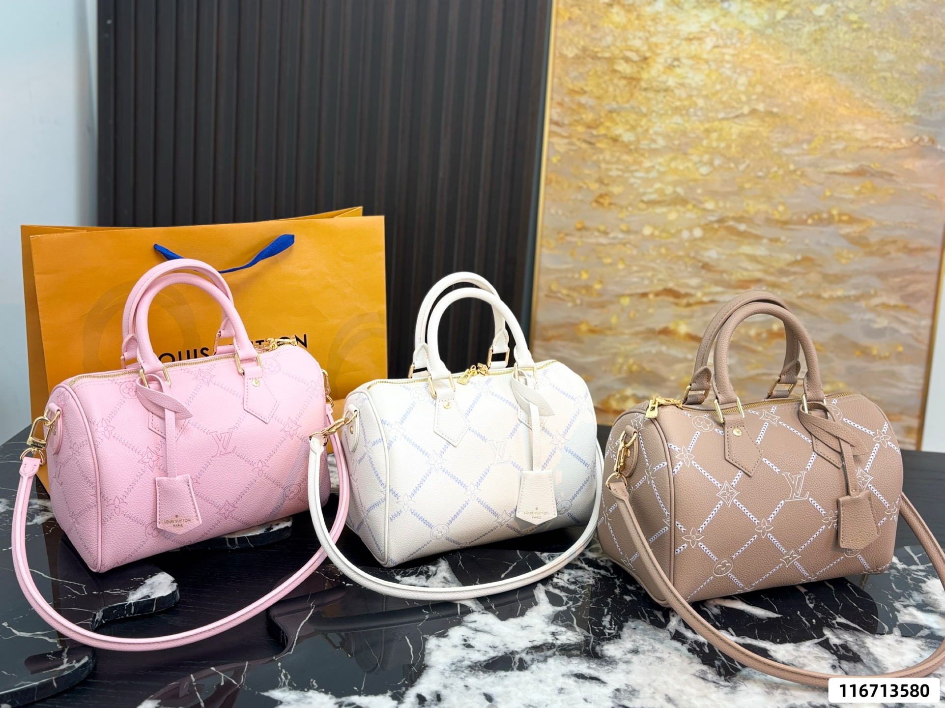 LV Speedy Soft Pillow Case - Image 1